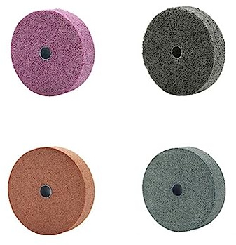 Pulidora Tampón, Máquina de rueda de molienda, afilador de bordes, esmeril eléctrico Baneach, amoladora de banco, pulidora, joyería de Jade Diy, banco Dental, herramientas de lijado(Set 5)