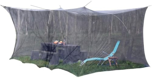 Auvent en maille pour terrasse et jardin, clôture en polyester avec cordes de suspension, auvent de jardin, abri de camping, abri de terrasse, table