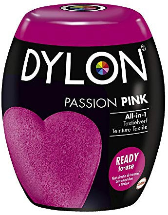Dylon - Dylon Machine Use 10 Passion Pink Textile Fabric Dye Pod - 1 Piece