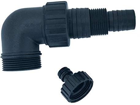 KATSU Tools Submersible Water Pump Hose Connector Adapter, with Garden Hose Quick Connector, for 151652, 151653, 151654 Pump