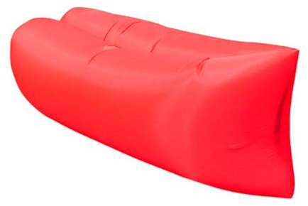 BANGSUN Aufblasbares Wassersofa Outdoor Faltbare Liege Stuhl Sofas Luftbett für Rot