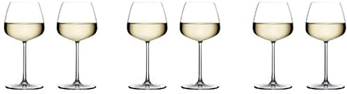 Copa de Vino Tinto de Primera Calidad para vinos Blancos o tintos, Copa Moderna, Copa de Vino Elegante, Fiesta de cumpleaños y Regalos, Juego de cristalería
