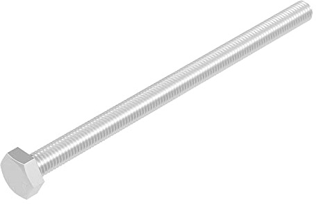 SECCARO Sechskantschraube M6 x 110 mm, Edelstahl V2A VA A2, DIN 933 / ISO 4017, Außensechskant, 20 Stück