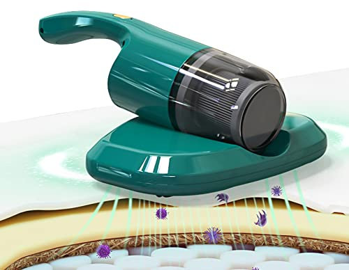 Kavolet 350W Kabelloser Staubsauger, Matratzenreiniger, Milbenentfernungsinstrument, Matratzen-Staubsauger, Milbensauger mit UV-Licht für hygienische Reinigung Für Matratzen, Sofas