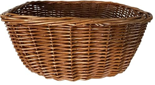 Cestino in Vimini Bicicletta 40X34X20 CM Anteriore O Posteriore Molto CAPIENTE E Resistente