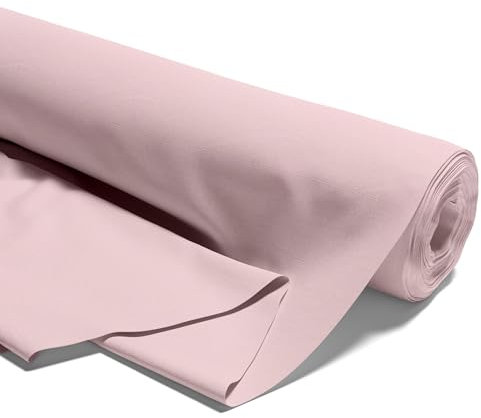 Tissu au metre Coton 1M x 160 cm - Tissu pour couture decoration et loisirs creatifs Ideal pour vetements ameublement accessoires et projets de couture DIY 9. Rose sale