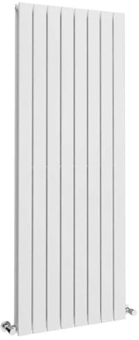Lynwood Flat Panel Radiator Double Column White Vertical Radiators Perfect for Bedroom, Kitchen and Living Room Modern Central Heating Systems 1600mm x 604mm