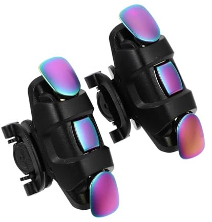 Homoyoyo 1paire Manette De Avec Déclencheurs Accessoire Portable Pour Jeux Mobiles Installation Rapide Et Ergonomique Compatible Avec Divers Appareils De