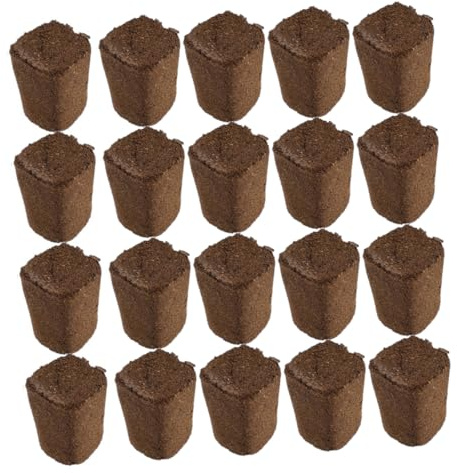 BESTonZON Nutritivi per Piante 20 Pezzi per Coltivazione per Ortaggi e Piante da Balcone Composti Naturali e Biodegradabili