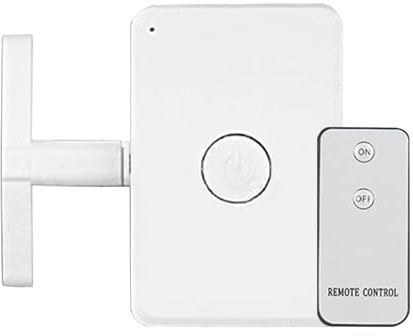 Yjkedfh Botón automático pulsador inalámbrico herramienta pulsador 10 m alcance mando a distancia para puertas dispositivos luz ventilador