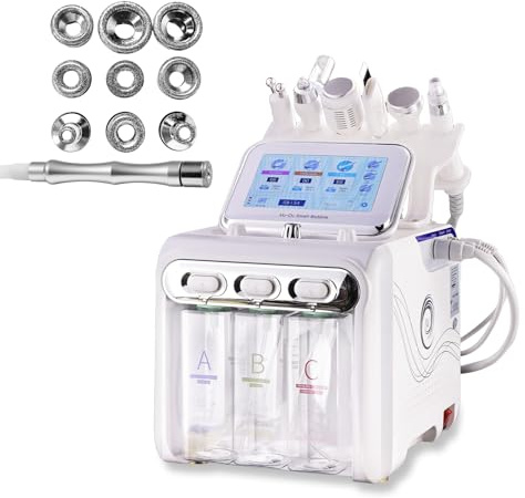 7 in 1 Wasserstoff Sauerstoff Gesichtsmaschine Diamant Mikrodermabrasion | Professionelle Aquafacialgerät, Für Zuhause Und Schönheitssalons