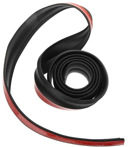 HOLIDYOYO Self-Adhesive Rubber Tape Strip with Adhesive Backing, Rubber Flooring Roll and Seal Strip for DIY Gasket, Weatherproofing Door and Window Insulation, Soundproofing Sealant