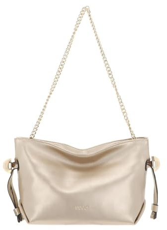 Liu Jo borsa a tracolla Riccy ECS Hobo Bag Light Gold dorato