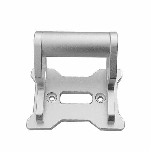 SHYYBD Support De Navigation GPS pour Moto pour CFMOTO 450MT 450 MT 2024-2025, D'extension pour Smartphone Support Barre Avant GPS(Argent2,22 mm)