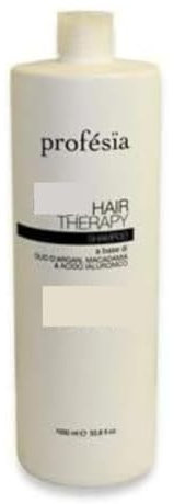 PROFESIA Shampoo Damen und Herren mit Arganöl, Macadamia öl und Hyaluron 1000ml - Haarpflege für Kaputtes haar und Geschädigtes - Repair Shampoo Professional - Haarshampoo Restrukturierende