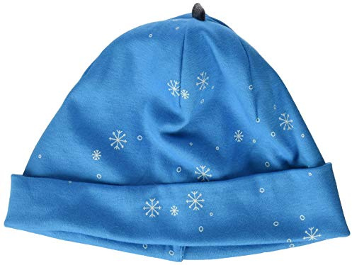 loud + proud Unisex barntryck beanie-mössa, Aqua, 110/116 cm