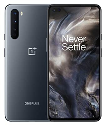 OnePlus Teléfono Nord (5G) 12GB RAM 256GB, Cámara Cuádruple, Dual SIM. Ahora con Alexa - 2 Años de Garantía - Gris Onix