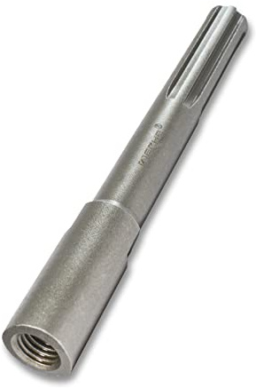 WERHE Adapter SDS Max auf M14 Innengewinde, 8 cm, aus Stahl, für Kernbohrer | Werkzeugaufnahme für Rotationsbohrhammer, kompatibel mit Diamantbohrkronen und Trennscheiben, robuste Verarbeitung