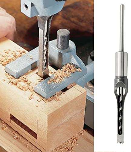 SagaSave Foret à trous carré de 1,6 cm (5/8 pouces), 16 mm en acier à haute vitesse, gouge creuse, électroportatif pour travail du bois, 1 pièce