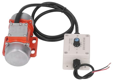 Vibration Motor, 30W 4000RPM Electric Vibrating Motor Adjustable Exciting Force Brushless DC Vibration Motor with Speed Controller for Shaker Table (DC12V)