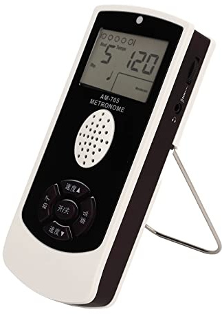 Elektronisches Metronom mit Gesangs- und Kopfhöreranschluss. Großvolumiges LCD-Gesangsmetronom für Guzheng, Gitarre, Klavier Usw