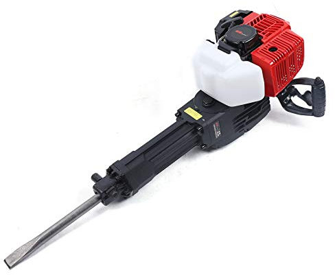 Handliche Benzinhammer Abbruchhammer Stemmhammer Bohrhammer Hammer Drill | Vielseitige Anwendung | 52cc, 1.9 kW, 20-55 J | Demolition Sledge Hammer