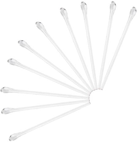 IWOWHERO Brillenohrhalter 10 Stück Silikonohrhaken Für Gläser Flexible Brillenarmkissen Rutschfeste Tempel-Tipps Für Sonnenbrillen Lesebrillen Und Myopie-Brillen