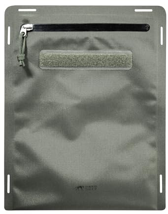Tasmanian Tiger TT Pouch WR Wasserabweisende Dokumenten-Hülle, Dokumenten-Tasche mit Molle-Adapter und Flausch-Klettfläche