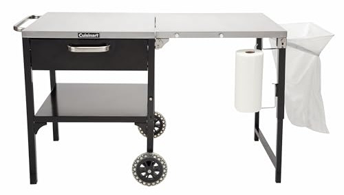 Cuisinart CPT-2150 Prep 'n Cook - Supporto da Tavolo e Grill per Esterni, in Acciaio Inox, Colore: Nero