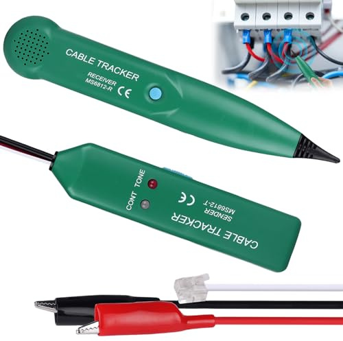 Détecteur de Cable électrique, Traceur Câble, Cable Tracker, Multifonctionnel Detecteur Coupure fil Robot Tondeuse, Détecteur de Cable électrique pour test de ligne téléphonique