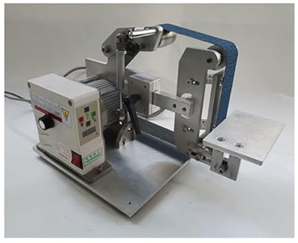 Haute précision 1500W Mini ponceuse à bande électrique 915x50mm maison bricolage affûteuse bricolage polissage rectifieuse travail du bois Cutter bords affûteuse Avec une large gamme d'applications(75