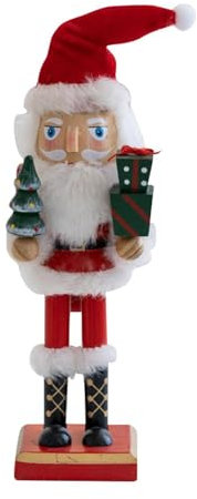 Ornements d'arbre Casse-Noisette,Ornements Casse-Noisette,Figurines de casse-noisette en bois du soldat du Père Noël - Figurine de table décorative, soldat casse-noisette de vacances, pour déco