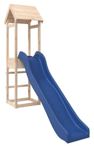 vidaXL Parque Infantil de Exterior Madera Maciza de Pino