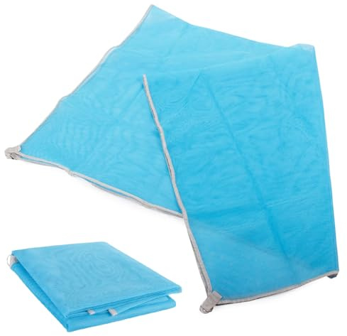 Home Markt24 Große sandfreie Stranddecke 200x200cm – Haltbare und leichte Strandmatte – Ideal für Camping, Picknicks und Strand – Wasserdicht und leicht zu reinigen – Vielseitige Outdoor