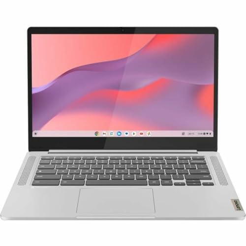 Lenovo IdeaPad Slim 3 Chrome 14M868 MediaTek Kompanio 520 Chromebook 35,6 cm (14) Full HD 8 Go LPDDR4x-SDRAM 128 Go eMMC Wi-FI 6 (802.11ax) ChromeOS Français Gris
