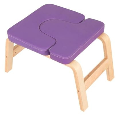 Tourtecs Yoga Kopfstandhocker YK6 Yoga Übungshocker Kopfstandstuhl Holz