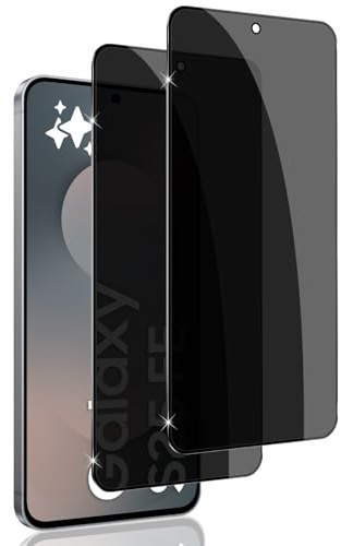 Holilo 2 Stück für Samsung Galaxy S25 FE 5G/Galaxy A57 5G Anti-Spy Privacy Sichtschutzfolie schützen Displayschutzfolie für Panzerglas,Sichtschutz Schutzfolie,Schwarzer Rand Privacy Schutzglas