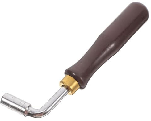 Dulcimer Tonstimmschlüssel für Instrumente, Modell 401 402, Braun | Edelstahl und Kunststoff, Angenehm zu Halten und Leicht zu Bedienen, Tragbar, Tonstimmen