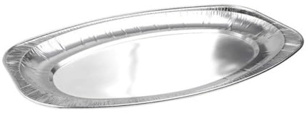 Bandejas desechables de aluminio para asar a la parrilla, protección contra goteo y almacenamiento de alimentos, ideal para barbacoas al aire libre y hornear