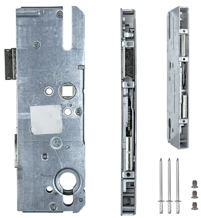 KFV Reparaturschloss 8250 | Einsteckschloss Renovierungsschloss für Mehrfachverriegelungen - Schlosskasten zur Reparatur oder Instandsetzung | Entfernung 92 mm, Dornmaß 55 mm