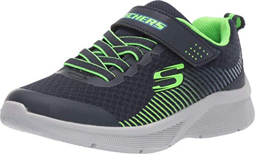 Skechers Boy's Microspec Max Brisk-Stripe Slip-in Trainers