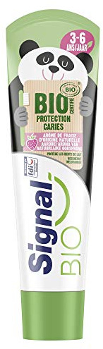 Signal Kids Dentifrice Bio Enfants arôme Fraise d'origine naturelle 50ml
