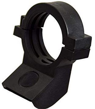 PremiumX originaler LNB Halter für Sat-Schüsseln PXS und PXA 45/60 / 80 cm Antennen Ersatz-Halter Halterung in Schwarz 1-Fach