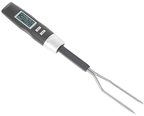 OYYMTE Meat Thermometer Fork BBQ Fork Thermometer Digital Cooking Fork Instant Read Fork for Kitchen, Grilling, Smoker, Barbecue Meat Thermometers