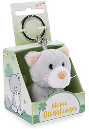 NICI Schlüsselanhänger Katze Kleiner Glücksbringer 6cm in Geschenkbox