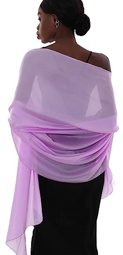 PIOYMEYA Stola Festlich für Abendkleid Damen Schals Tücher Sommer Dünn Schaltuch Pashmina
