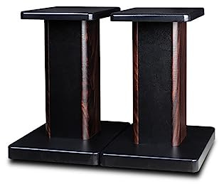 Ddasam 2-teilige Lautsprecherständer(30cm) aus Holz, Lautsprecherständer Speaker Stand geeignet für Regallautsprecher HiFi und Heimkino Surround Sound, Verbessertes Audio-Hörerlebnis