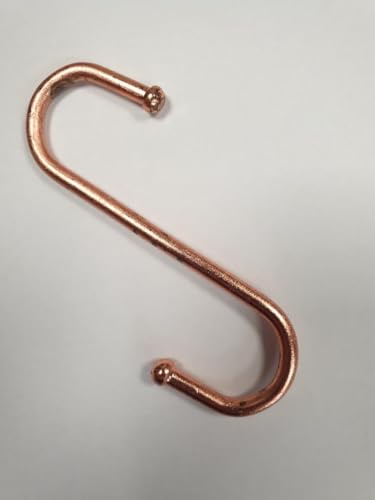 24 X Tarnished Vintage Ball End S Hooks 75mm - Budget-Friendly Rustic Charm