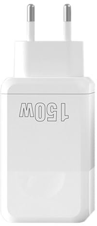 Wonsfuleu Cargadores de Pared para Móviles Estación de Carga | Bloque Cargador de 150W con múltiples Puertos, Estación de Carga 6 en 1 para Ordenador Portátil, Adaptador Alimentado Multipuerto