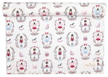 GreenGate Cindarella Tischläufer White 140x45cm
